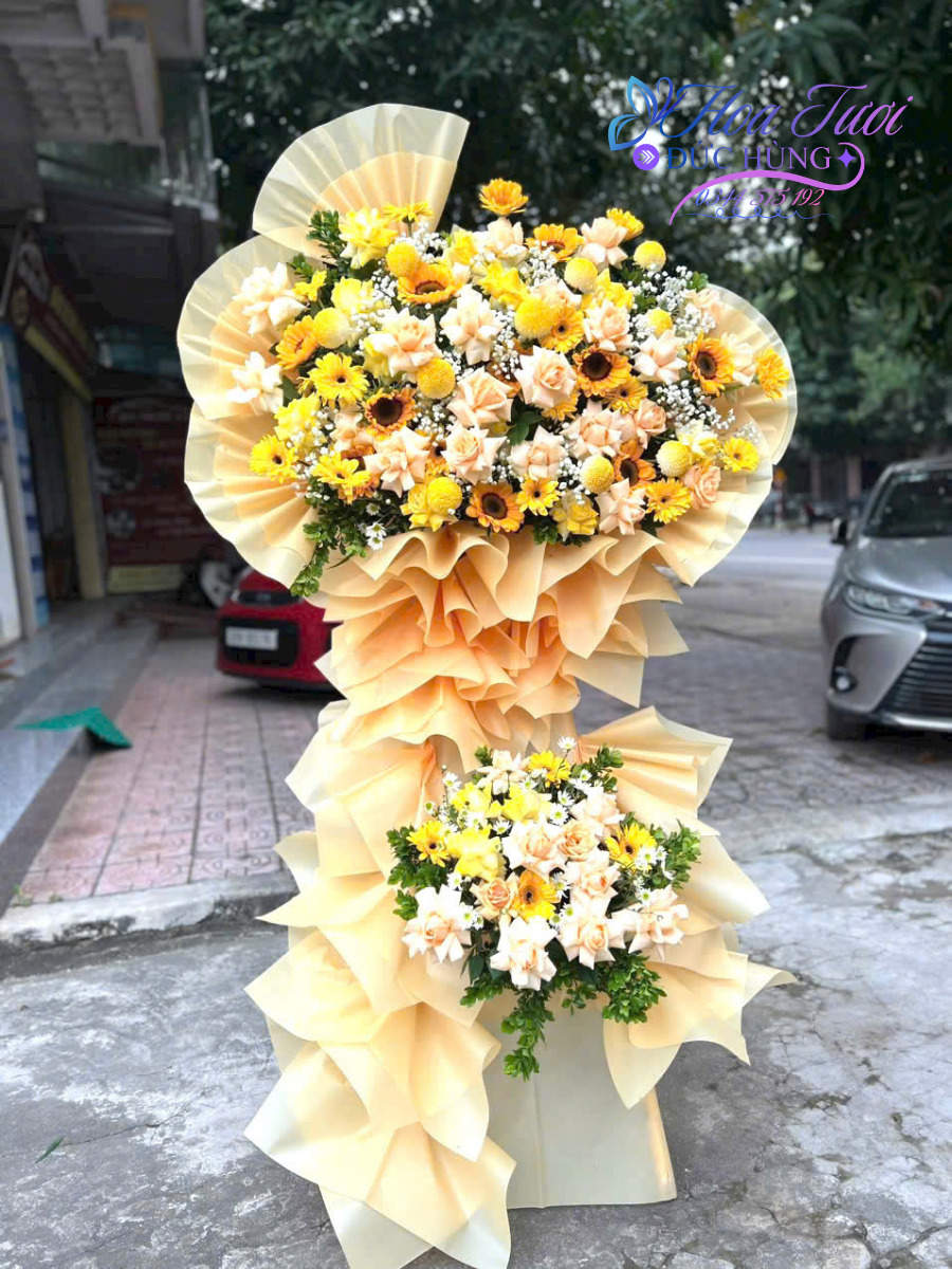 Kệ Hoa Chức Mừng 044